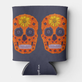 Porta-lata Flor - Caveira 1