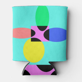 Porta-lata Flor futurística