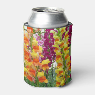Porta-lata Floral Colorida de Snapdragons