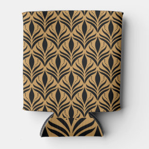 Porta-lata Floral Damask: Elegante Vintage