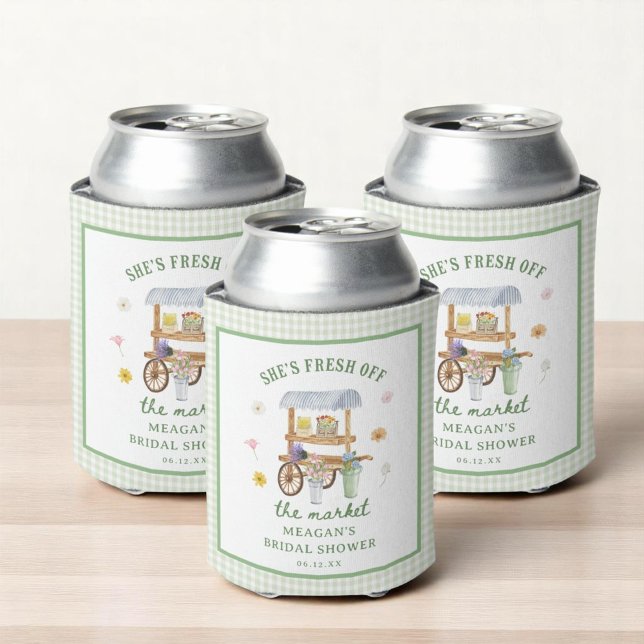 Porta-lata Floral Mercado Fresco Acabado de Chegar Chá de Noi (Criador carregado)