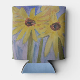 Porta-lata Flores Amarelas de Verão podem resfriar