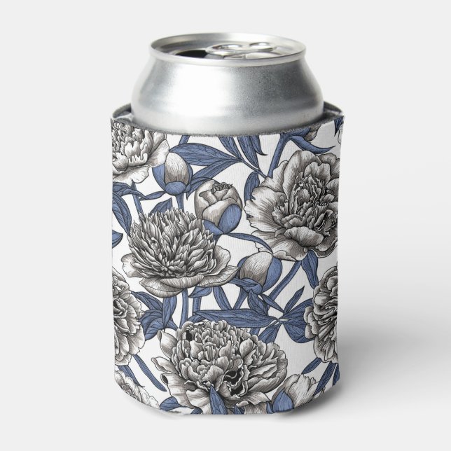 Porta-lata Flores brancas (Can Front)