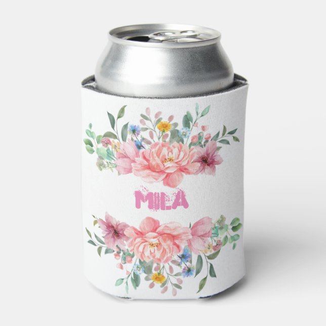 Porta-lata Flores doces (Can Front)