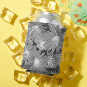 Porta-lata Flores Vermelhas e Amarelas 2