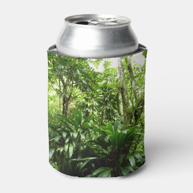 Porta-lata Floresta Dominicana I Natureza Verde Tropical (Can Front)