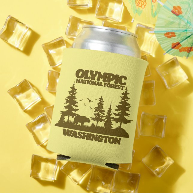 Porta-lata Floresta Nacional olimpiadas (Verão in situ)