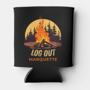 Porta-lata Fogueira de Marquette Michigan