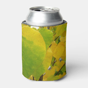 Porta-lata Folhas amarelas e verdes de Redbud