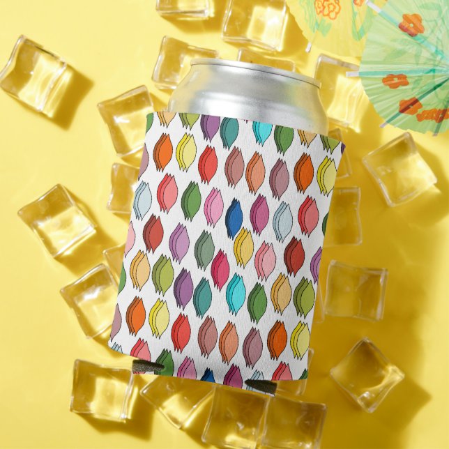 Porta-lata Folhas Coloridas (Verão in situ)