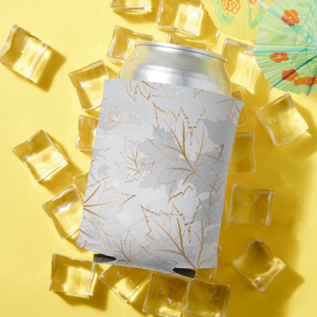 Porta-lata Folhas de ouro 3 (Verão in situ)