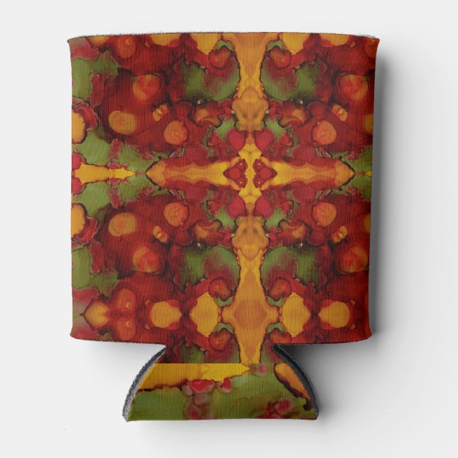 Porta-lata Folhas de outono (Frente)