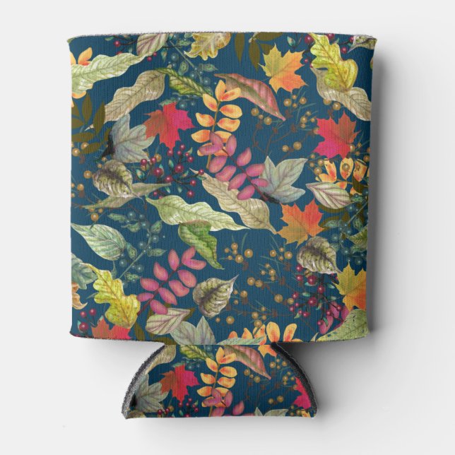 Porta-lata Folhas de outono (Frente)