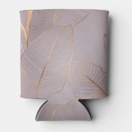 Porta-lata Folhas Douradas