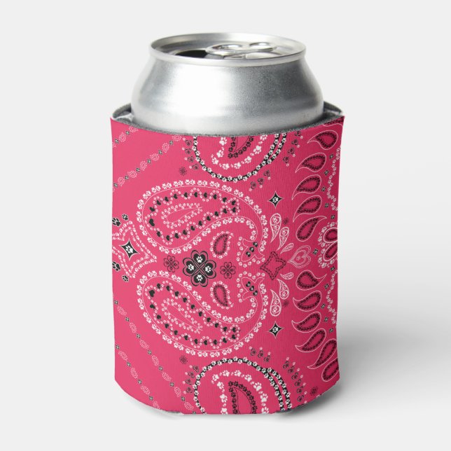 Porta-lata Folhas para Paisley Can Cooler (Multi) (Can Front)