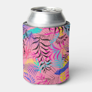 Porta-lata Folhas tropicais