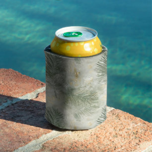 Porta-lata Folhas Tropicais Green Glam Gold