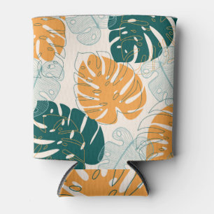 Porta-lata Folhas Tropicais: Selva Selva Vintage