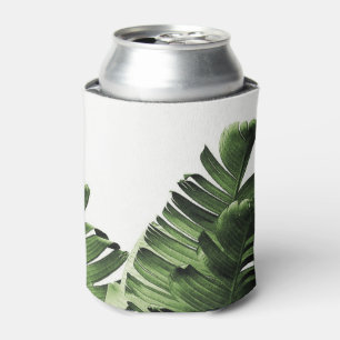 Porta-lata Folhas verdes da banana