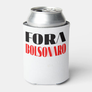 Porta-lata Fora Bolsonaro Lula Presidente