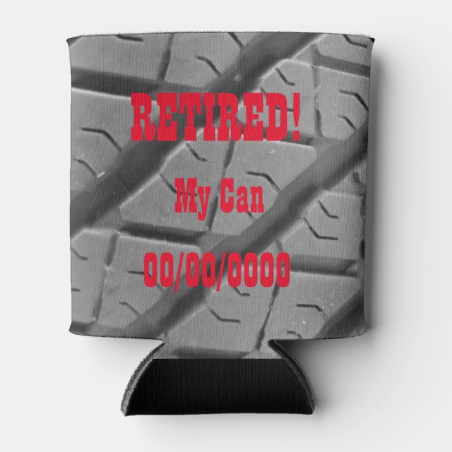 Porta-lata Fora de frio personalizada reformada (Frente)