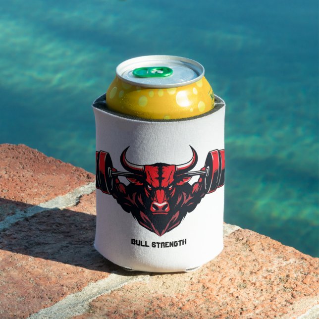 Porta-lata Força Bull (Piscina in situ)