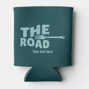 Porta-lata Fork na tipografia rodoviária