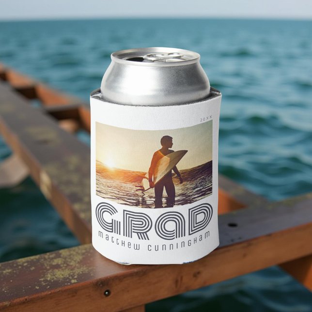 Porta-lata Formando 20XX Ano de Formando Simples RetroLegal (Criador carregado)