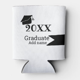 Porta-lata Formando 20XX graduação que é simples e moderno