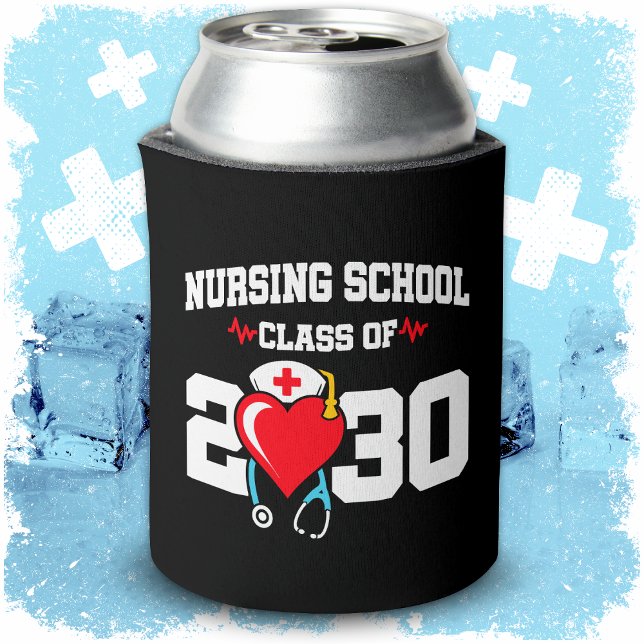 Porta-lata Formando de Enfermeiro 2030 para Enfermagem (Criador carregado)