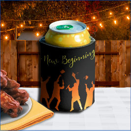 Porta-lata Formatação Tecnológica Moderna Negra Sleek