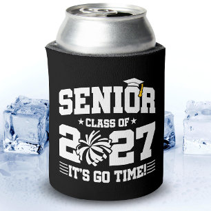 Porta-lata Formatura Cheer É Hora de Ir Classe Sênior de 2027