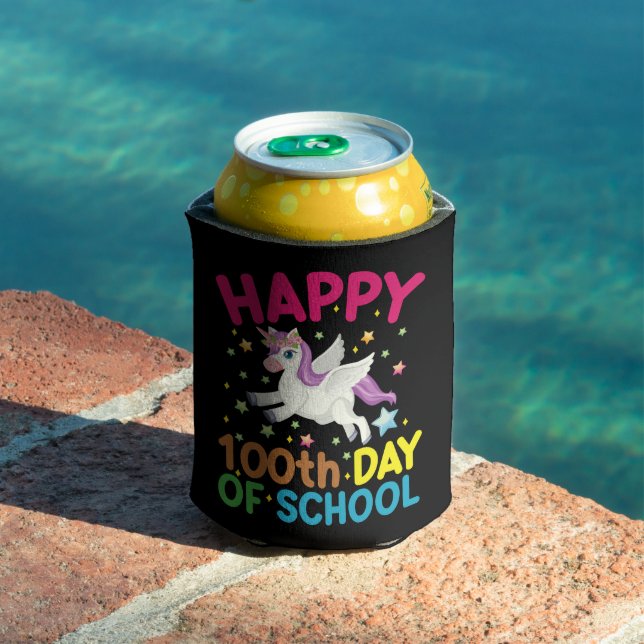 Porta-lata Fórmula Matemática 100 Dias De Escola Professor De (Piscina in situ)