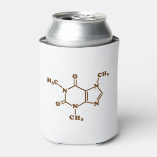 Porta-lata Fórmula Química Molecular Cafeína