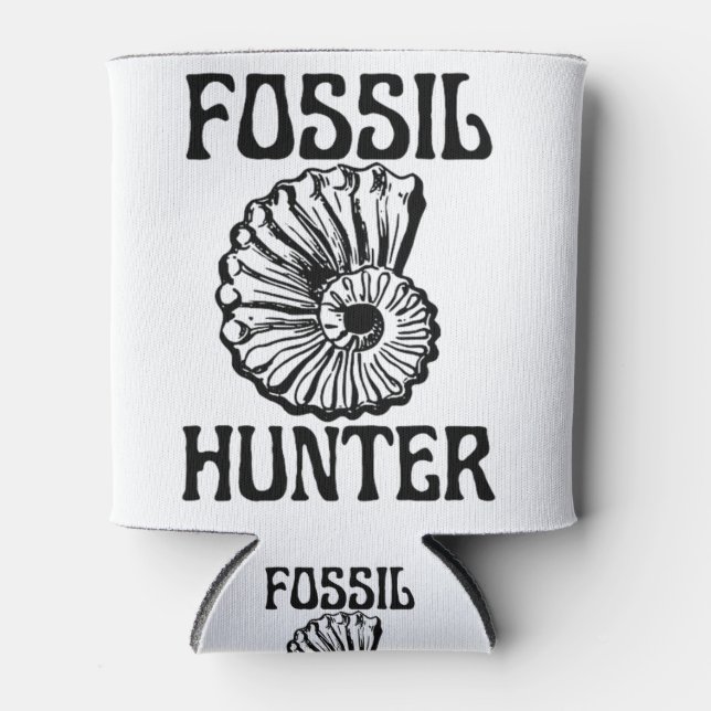Porta-lata Fossil Hunter (Frente)