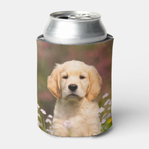 Porta-lata Foto bonito Bawdle da cara do filhote de cachorro