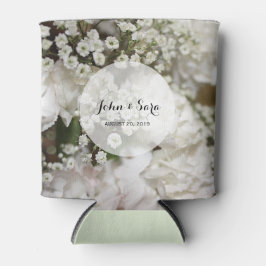 Porta-lata Foto da respiração do bebê, casamento personalizad