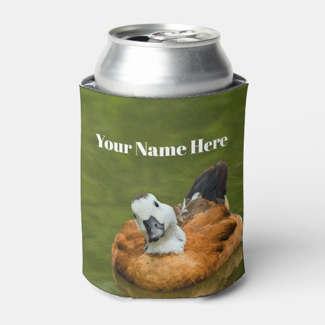 Porta-lata Foto de Pato Colorido Bonito (Can Front)