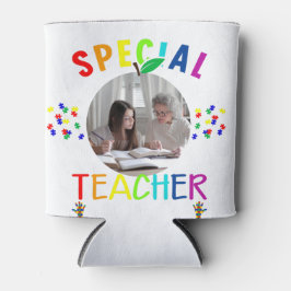 Porta-lata Foto do professor especial inspiracional