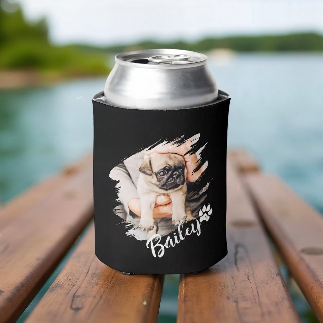 Porta-lata Foto e nome moderno e simples da tipografia Legal  (Criador carregado)