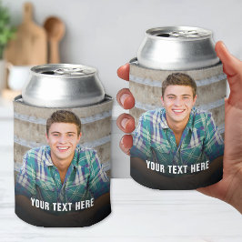 Porta-lata Foto e Texto Personalizados