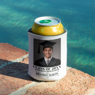 Porta-lata Foto Personalizada de Formatura Graduado de 2026 O