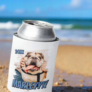Porta-lata Foto personalizada de Pet personalizada do Modern