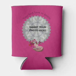 Porta-lata Foto Personalizada do Unicórn bonito