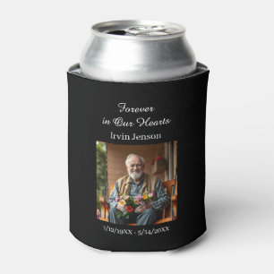 Porta-lata Foto & Poema   Memorial Para Sempre em nossos Cora