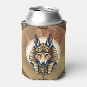 Porta-lata Fox Retrato de Steampunk Anubis