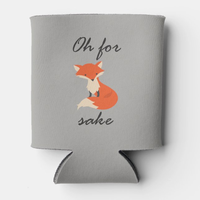 Porta-lata Fox Sake Can Cooler (Frente)