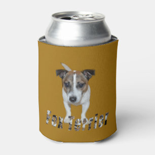 Porta-lata Fox Terrier E Fox Terrier Logo,