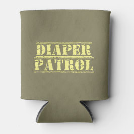 Porta-lata Fralda Patrol pode resfriar (amarelo)