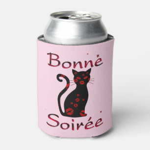 Porta-lata Francês: Bonne Soiree Can Cooler